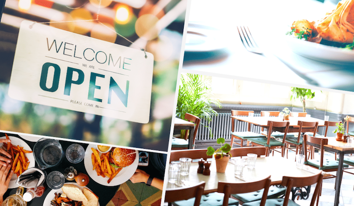 Welcome - Open Sign, Restaurant